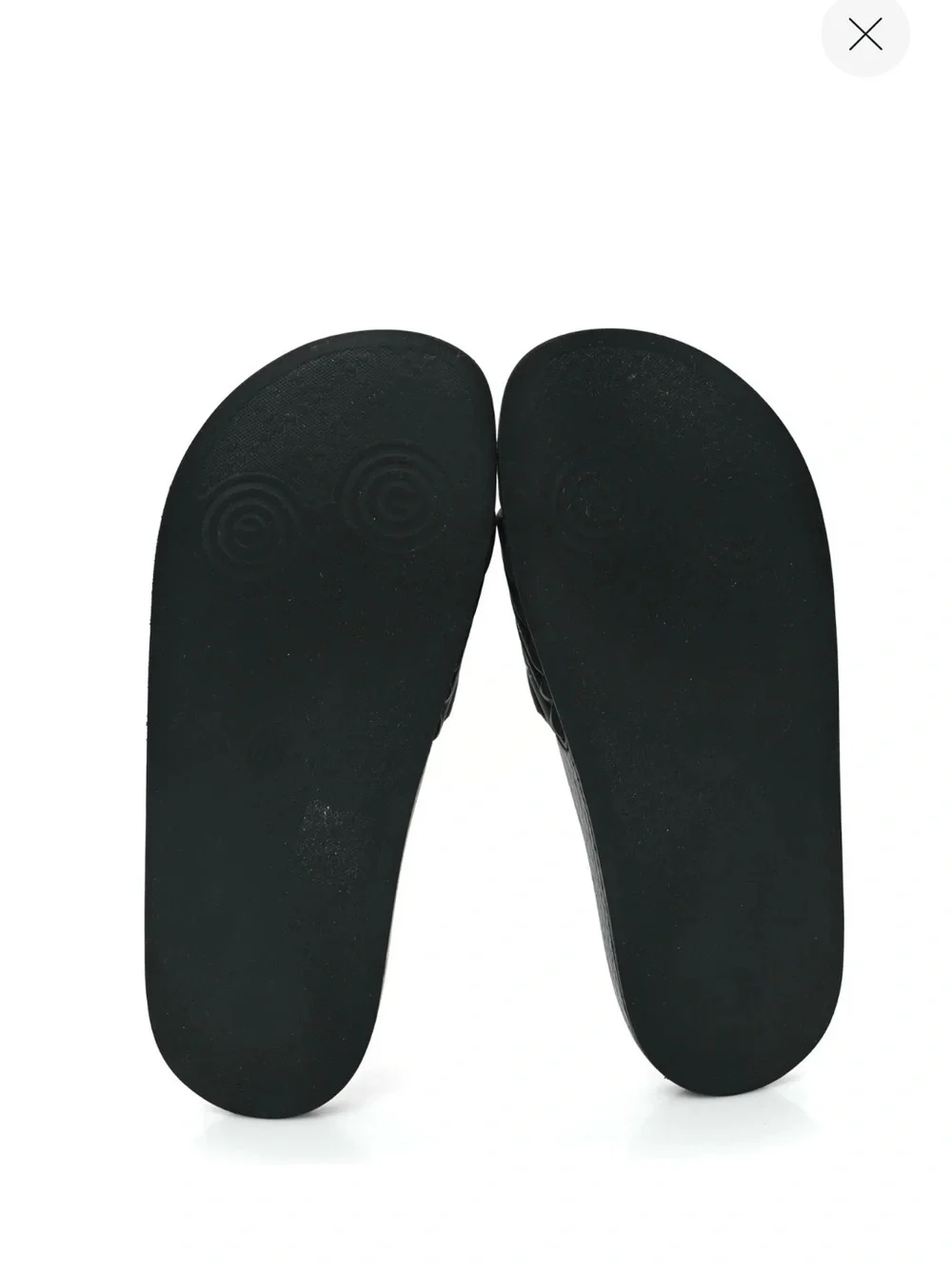 Gucci: Men’s Black Maltese Quilted GG Logo Slides Size:11.5 New in Box